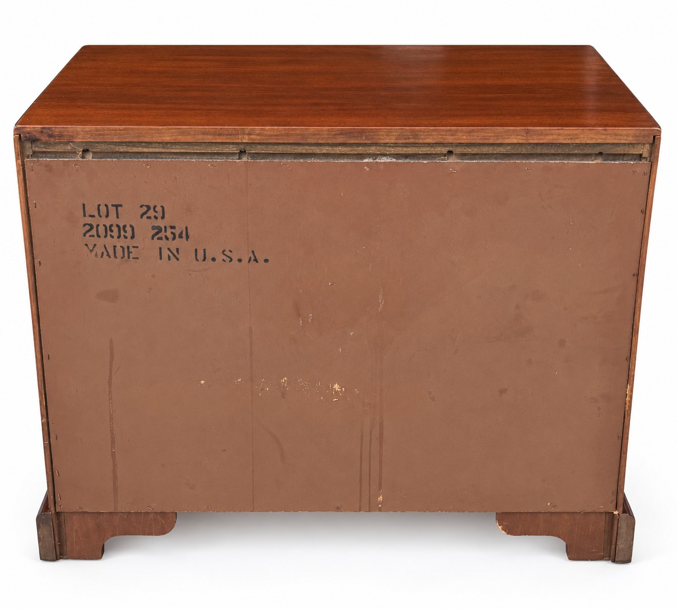 National Mt. Airy Campaign-Style Three-Drawer Chest — view 13