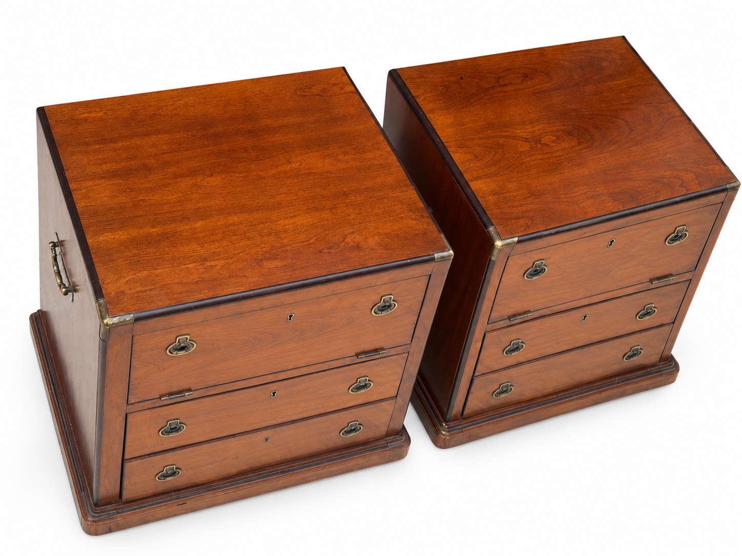 National Mt. Airy Campaign-Style Nightstands — Pair — view 4