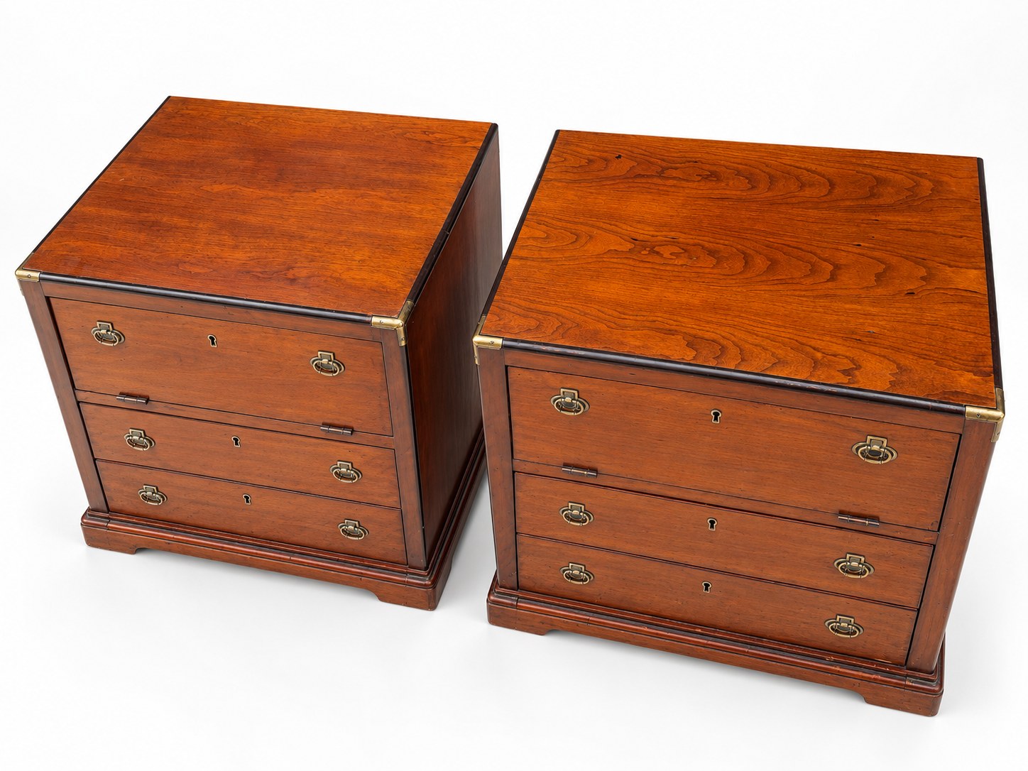 National Mt. Airy Campaign-Style Nightstands — Pair — view 5