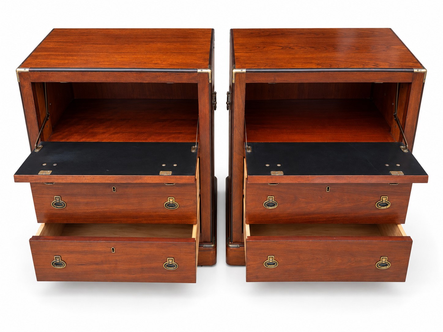 National Mt. Airy Campaign-Style Nightstands — Pair — view 6