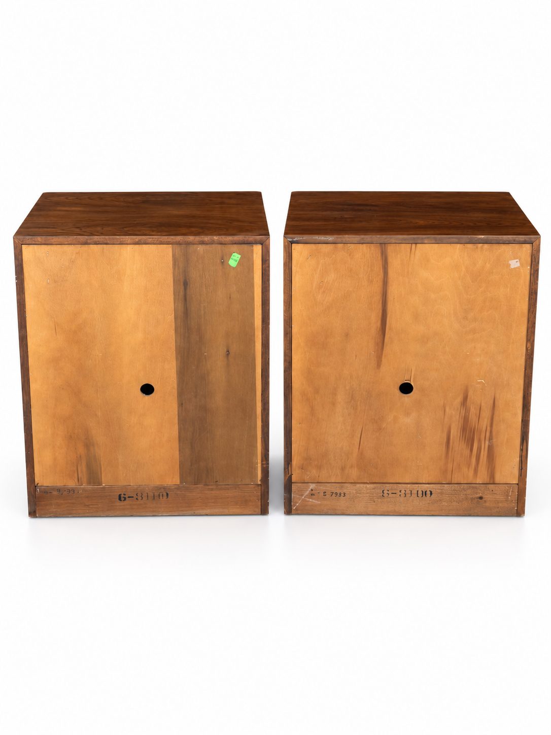 Pair of Vintage Henredon Campaign-Style Nightstands — view 10