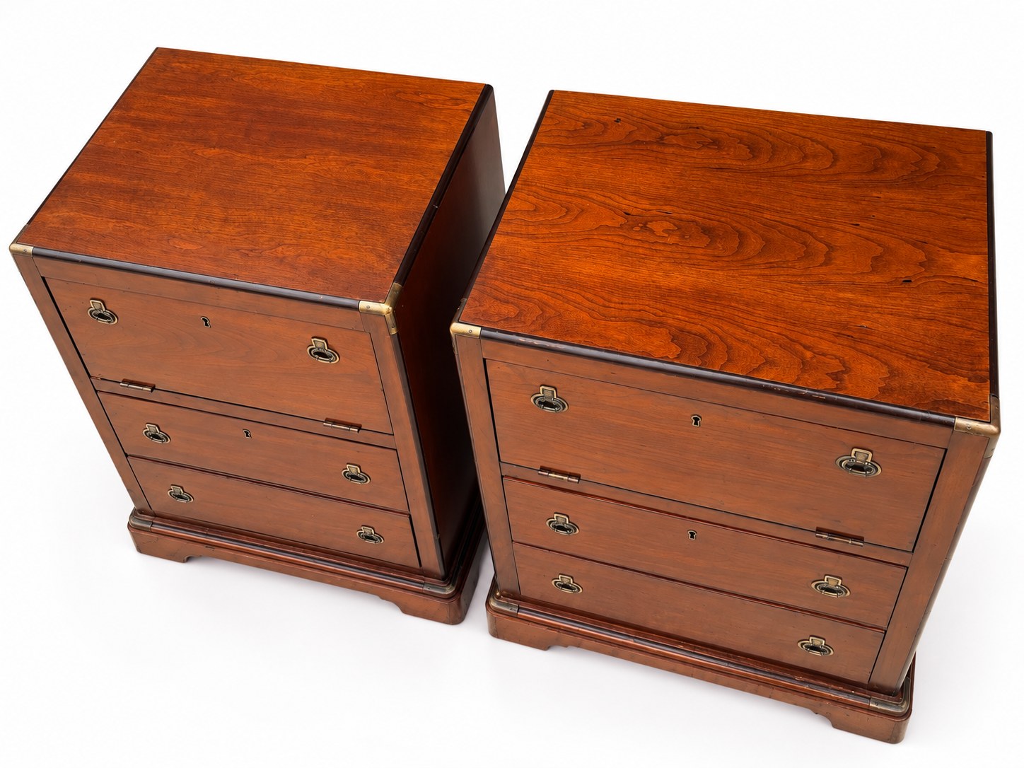 National Mt. Airy Campaign-Style Nightstands — Pair — view 3