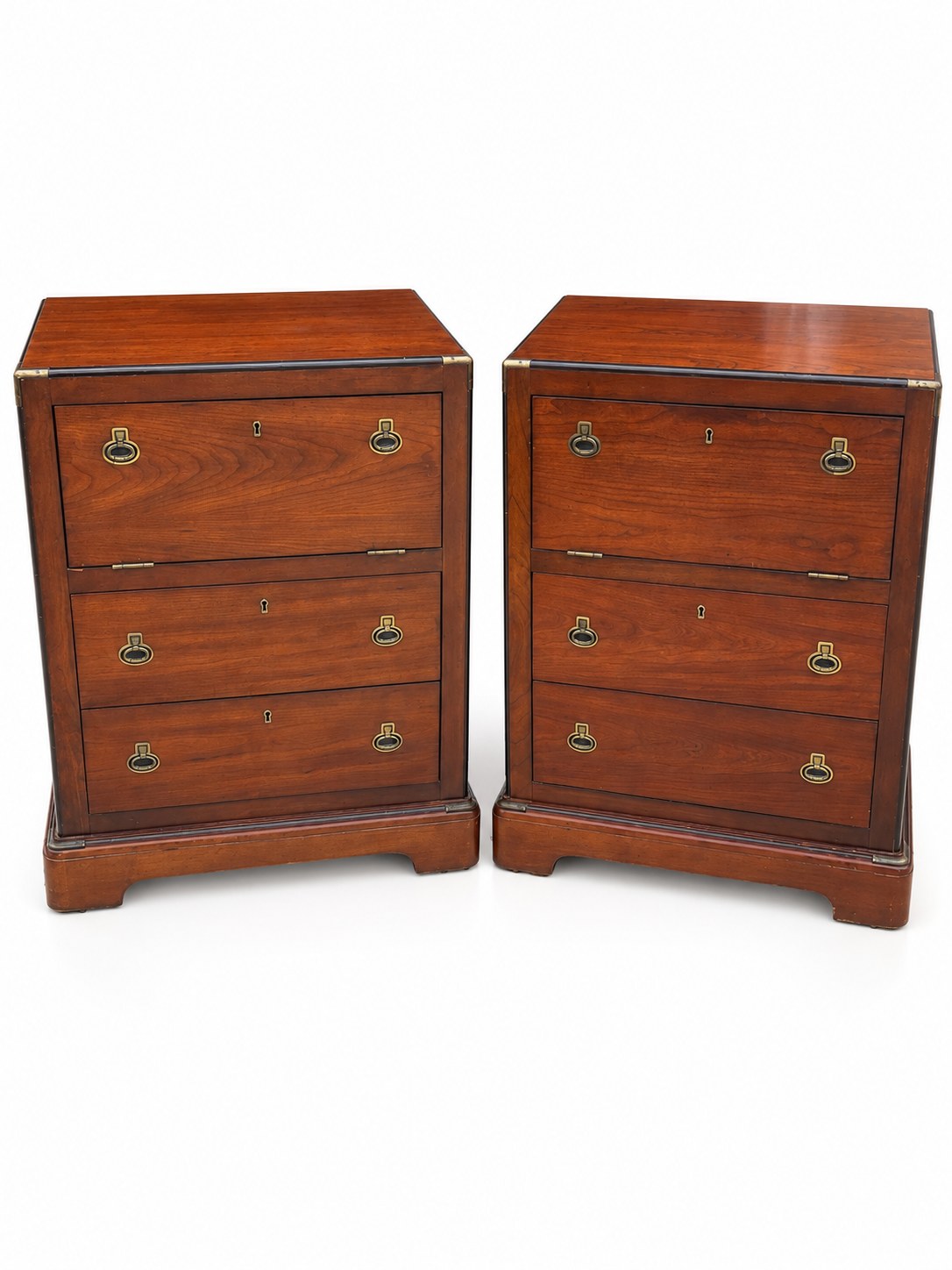 National Mt. Airy Campaign-Style Nightstands — Pair — view 10